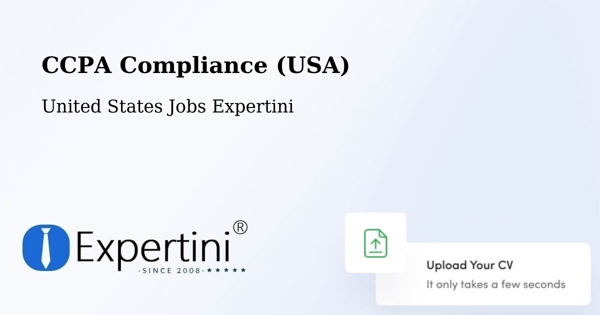 CCPA Privacy Rights & Compliance Notice – Spring - United States Jobs Expertini