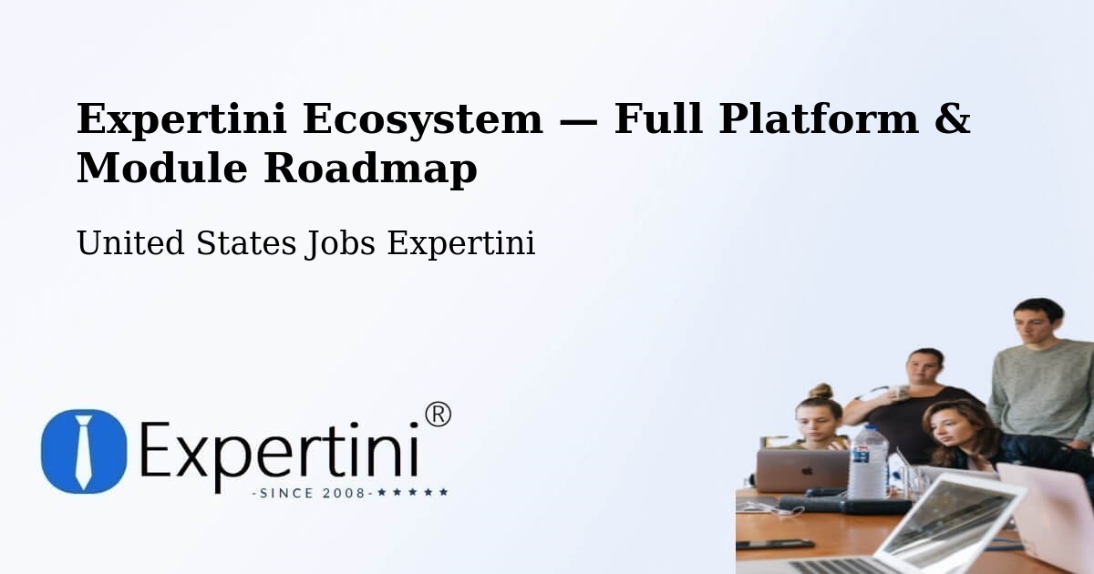 Expertini Ecosystem — Full Platform & Module Roadmap – Spring